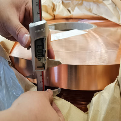 0.1 - 5mm To Copper Strip Tape Coil For Air Conditioning Copper Nickel Strip