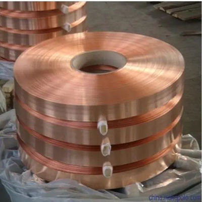 0.1 - 5mm To Copper Strip Tape Coil For Air Conditioning Copper Nickel Strip