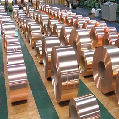 0.1 - 5mm To Copper Strip Tape Coil For Air Conditioning Copper Nickel Strip