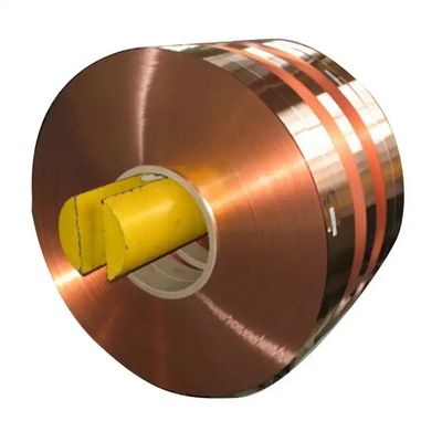 99.99% Copper Strip Coil C61300 C61400 Thick 5mm 26 Gauge Copper Brass Sheet Roll