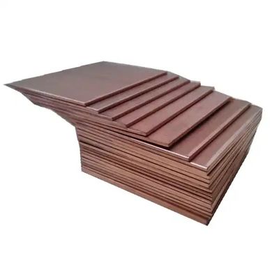 High Thermal Conductivity Pure Copper Sheet Plate Red  C10100 C11000 C12200 C12000