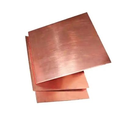 99.9% Purity 0.5 Mm Copper Sheet Metal ASTM C10100 C11000 3mm Polished Copper Sheet