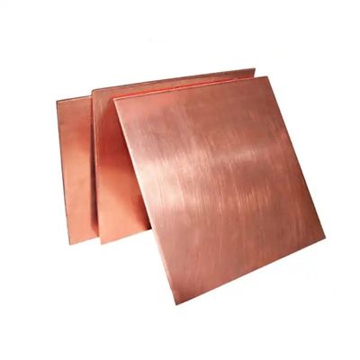 99.9% Purity 0.5 Mm Copper Sheet Metal ASTM C10100 C11000 3mm Polished Copper Sheet