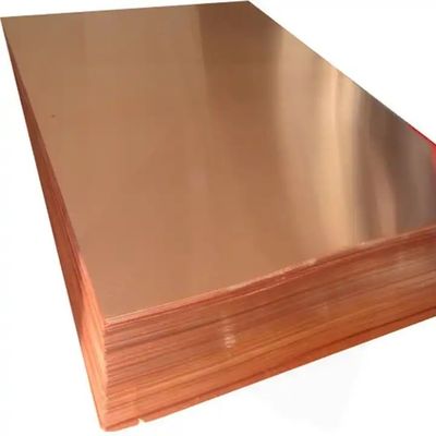 ASTM C11000 C10200 C17200 Pure Copper Sheet Plate Metal 10mm To 2500mm Width