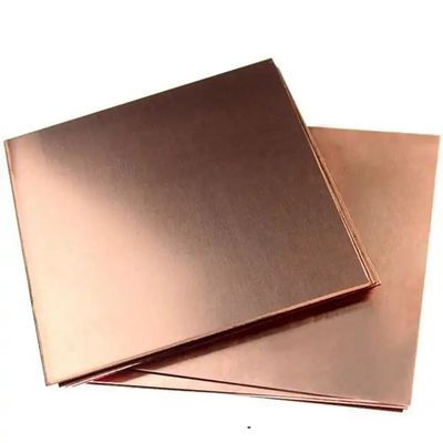 Nonferrous Metals C12000 C12200 Pure Red Copper Sheet Plate Solid Copper Sheets