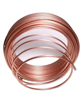 C10100 C11000 C12000 Ac Copper Pipe Tube Ac Copper Tubing In Coil ASTM B19