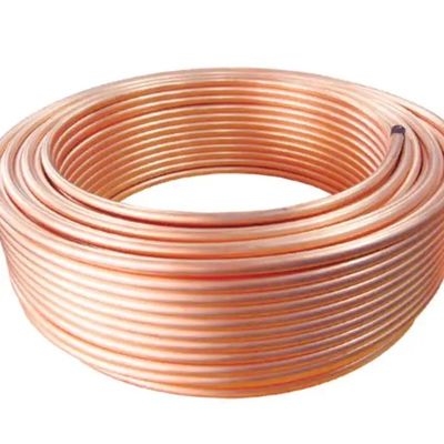 C10100 C11000 C12000 Ac Copper Pipe Tube Ac Copper Tubing In Coil ASTM B19