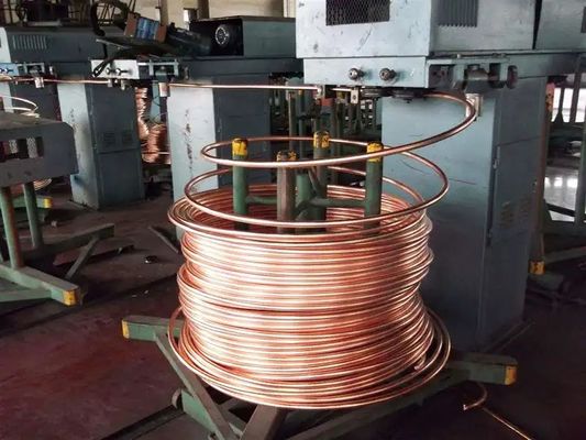 Astm B280 C12200 Copper Pipe Coil 15mm 6.35x0.7mm Thin Wall Copper Tubing