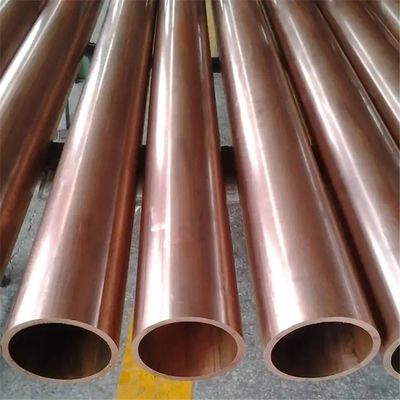 ASTM C70600 C71500 C12200 Alloy Copper Pipe Tube Seamless Brass And Copper Pipe