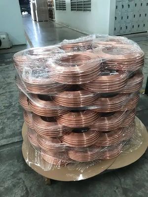 C10100 C11000 C12000 Ac Copper Pipe Tube Ac Copper Tubing In Coil ASTM B19