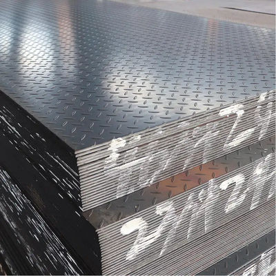 Customize Diamond SS Steel Sheet Embossed Checkered Stainless Plates 0.3mm 300Series