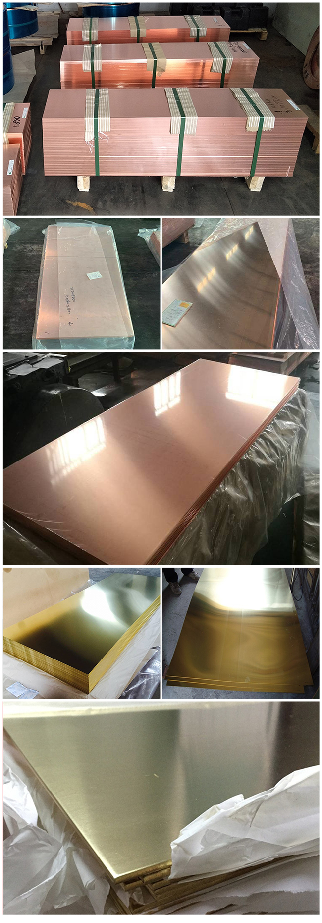 99.9% 순도 0.5 Mm 구리 시트 금속 ASTM C10100 C11000 3 밀리미터 닦은 구리 시트 0